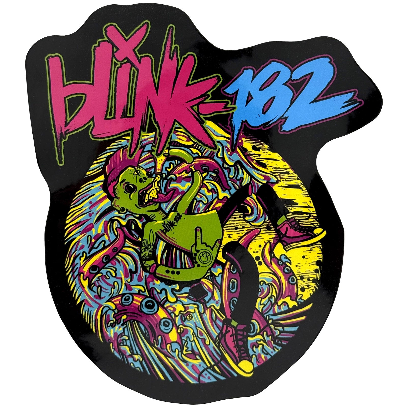 Blink-182 Sticker: Overboard Event