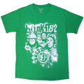 Blink-182 Unisex T-Shirt: One More Time Spray Paint (Green)