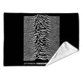 Joy Division Sherpa Fleece Blanket: Unknown Pleasures (Black)
