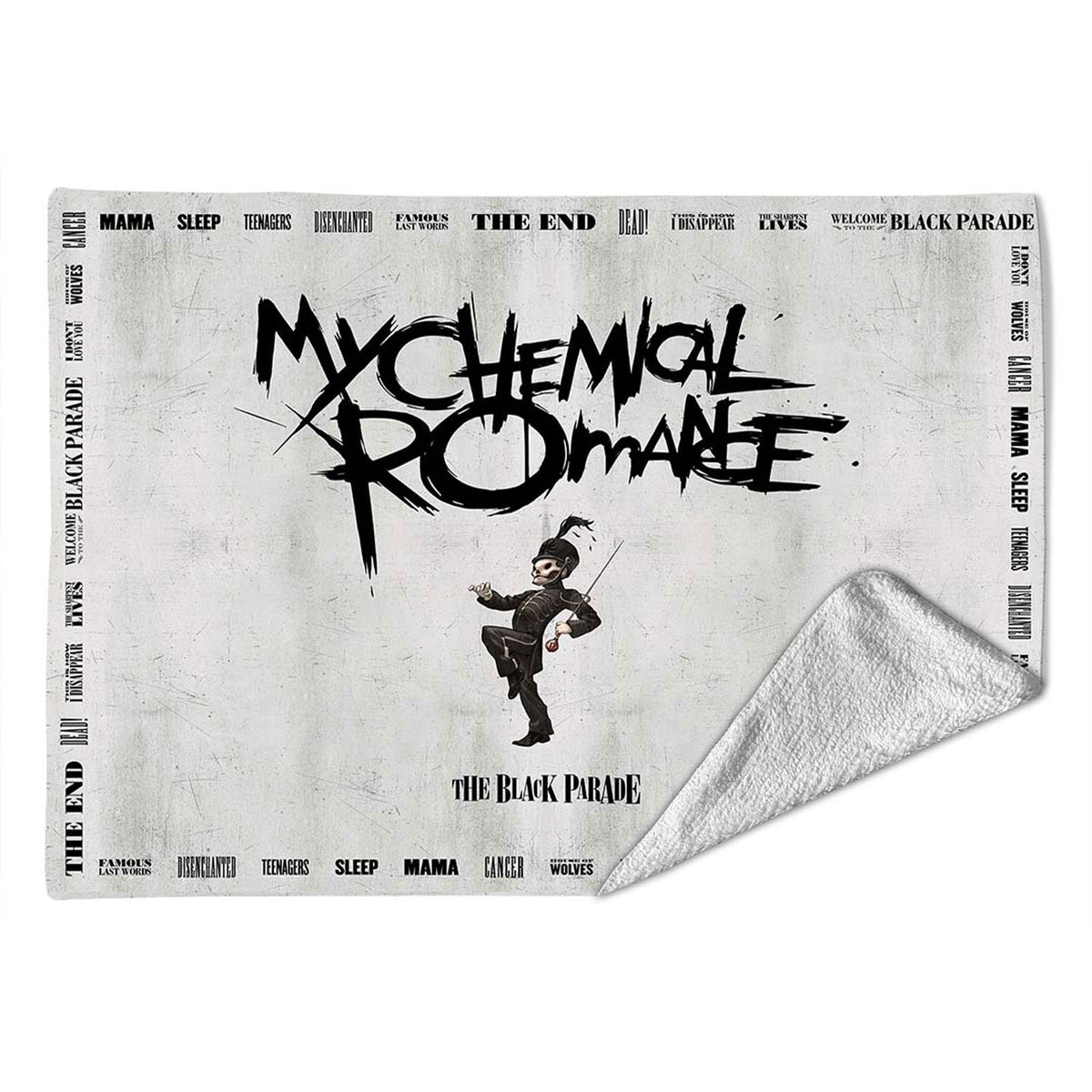 My Chemical Romance Sherpa Fleece Blanket: Black Parade (Multicolour) (Large)