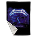 Metallica Sherpa Fleece Blanket: Ride The Lightning (Multicolour) (Small)