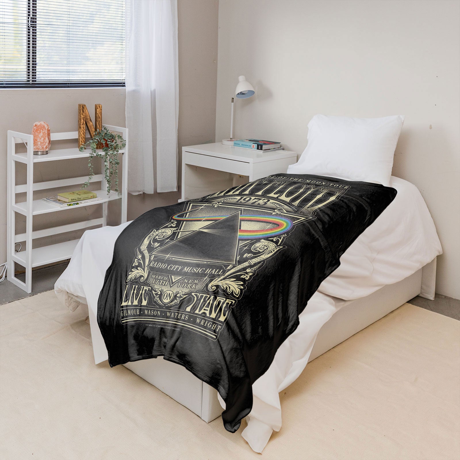 Pink Floyd Sherpa Fleece Blanket: 1973 Live (Multicolour)