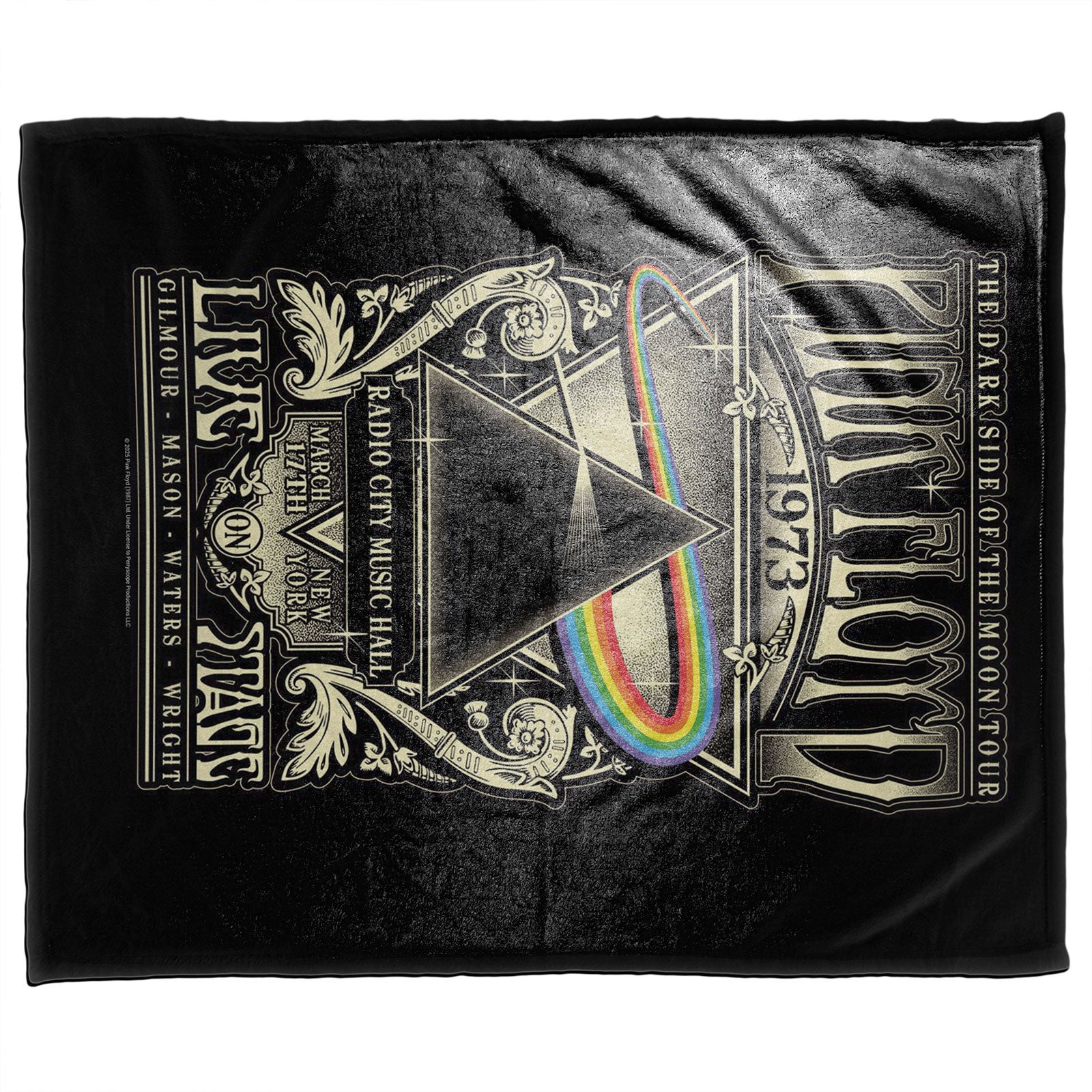 Pink Floyd Sherpa Fleece Blanket: 1973 Live (Multicolour)