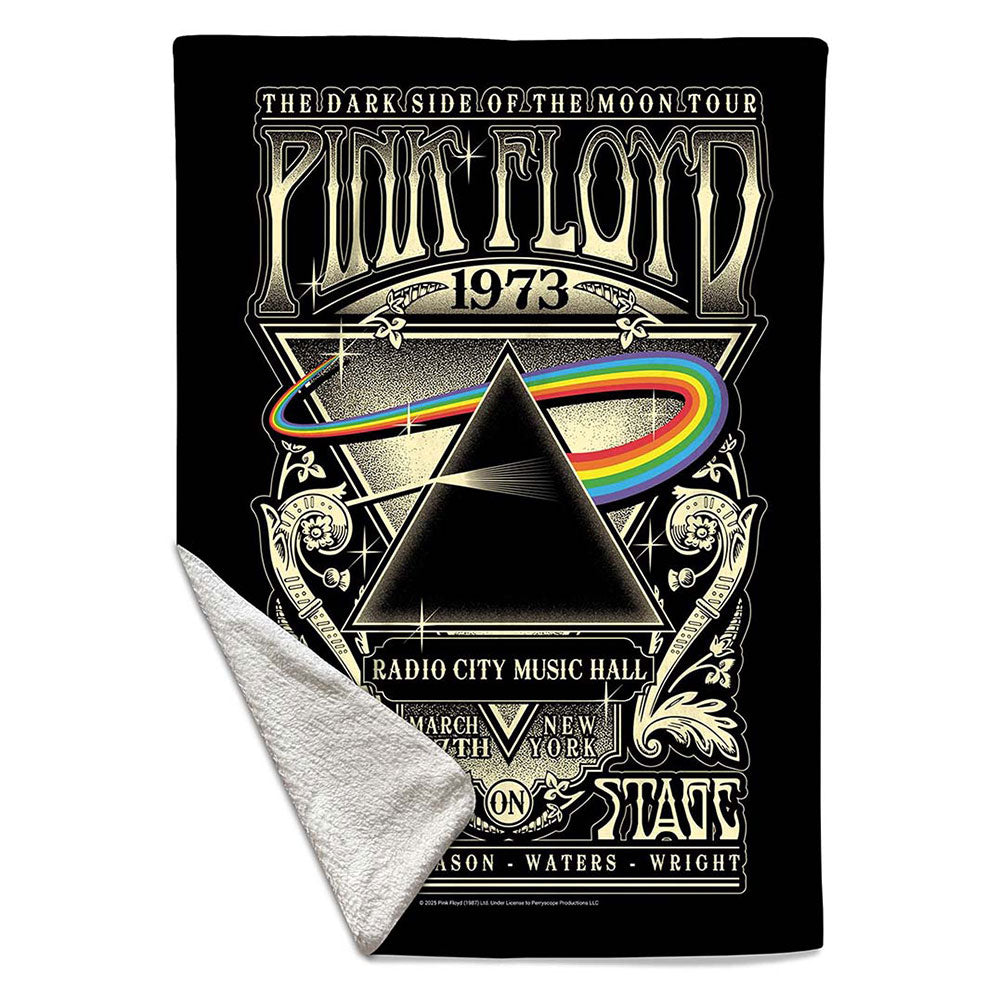 Pink Floyd Sherpa Fleece Blanket: 1973 Live (Multicolour)