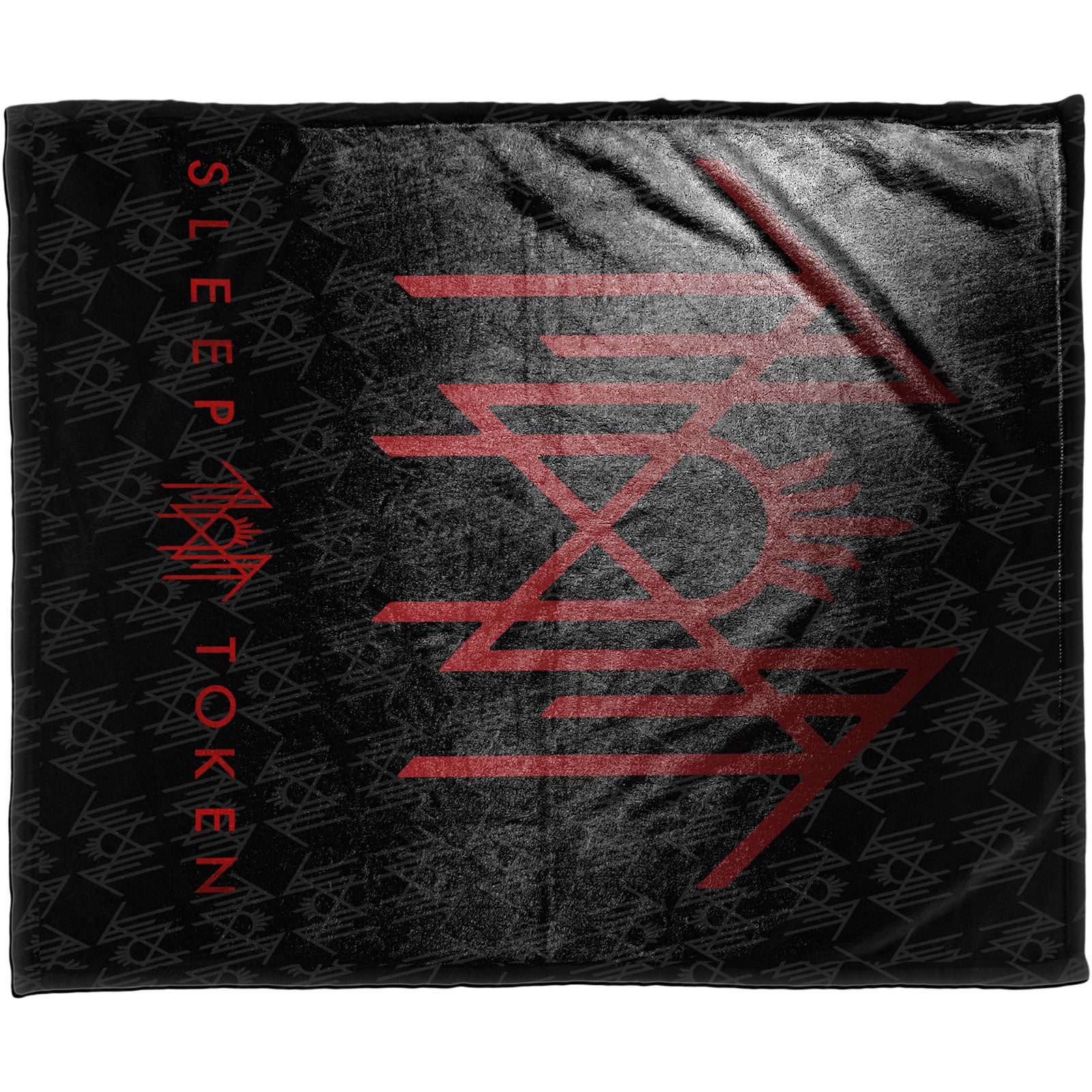 Sleep Token Sherpa Fleece Blanket: Red Logo (Multicolour)