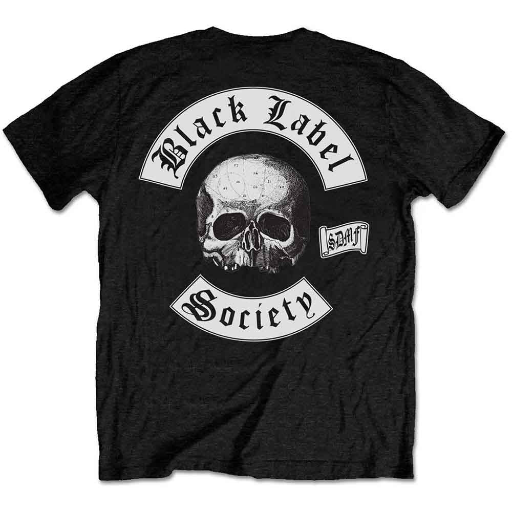 Black Label Society Unisex T-Shirt: Worldwide (Black) (Back Print)