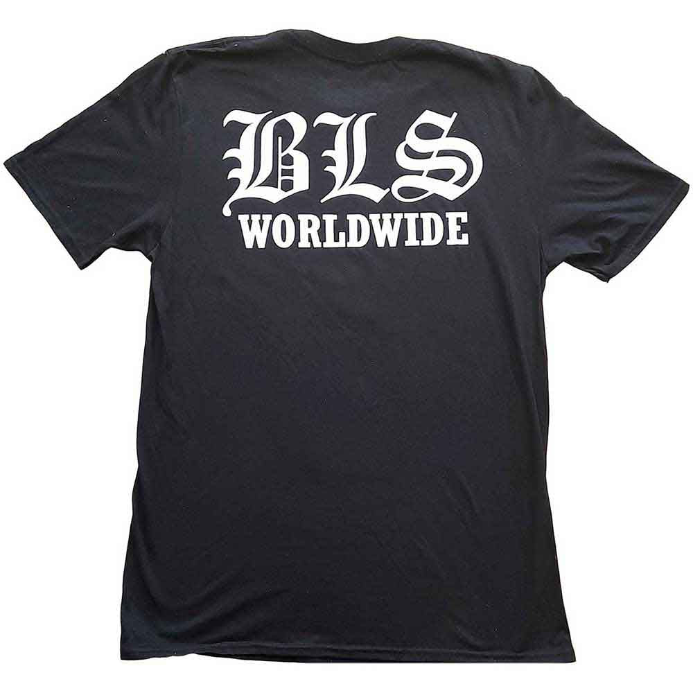 Black Label Society Unisex T-Shirt: Worldwide V. 2 (Black) (Back Print)