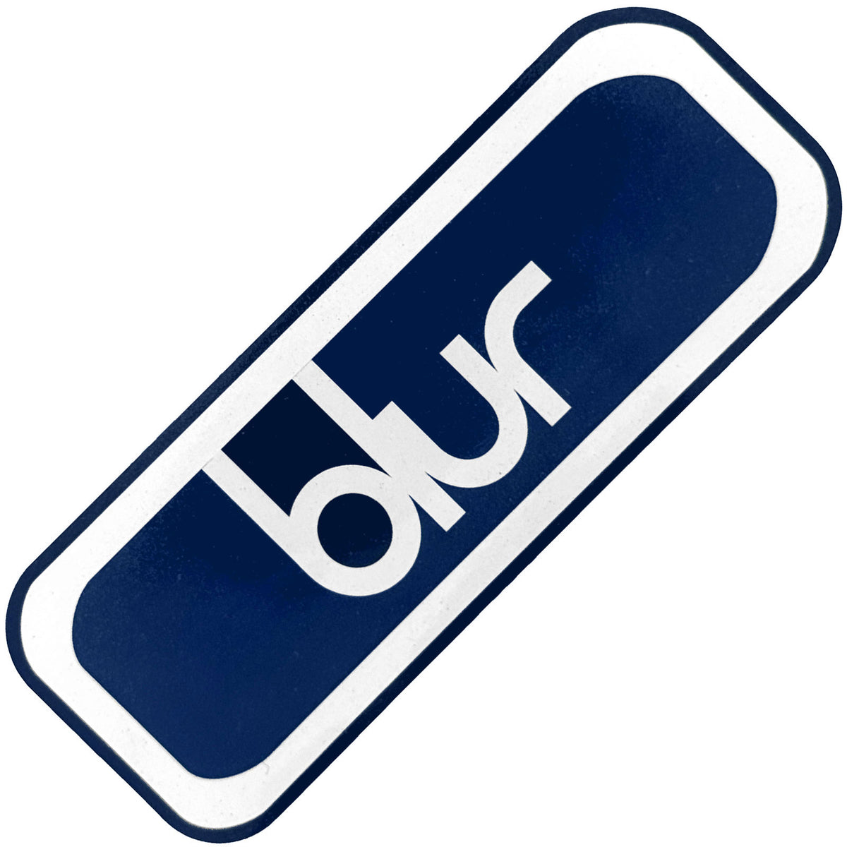 Blur_Blue Logo_Sticker