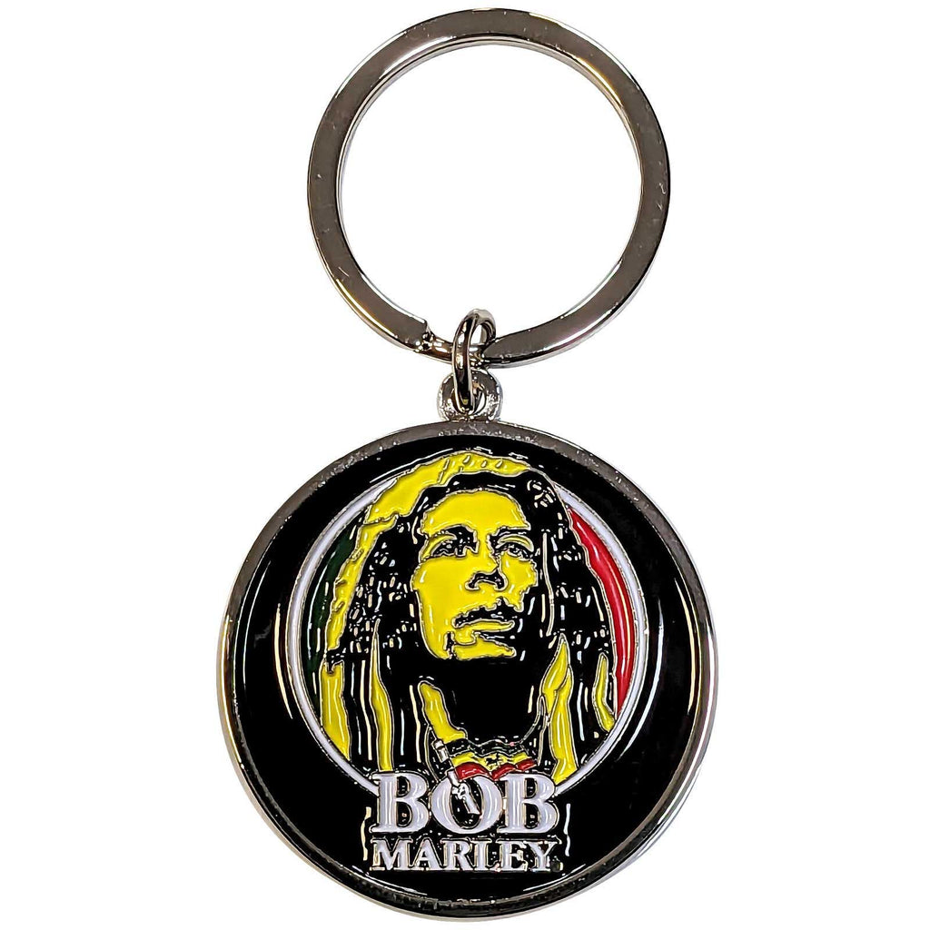 Bob Marley Keychain: Logo Face