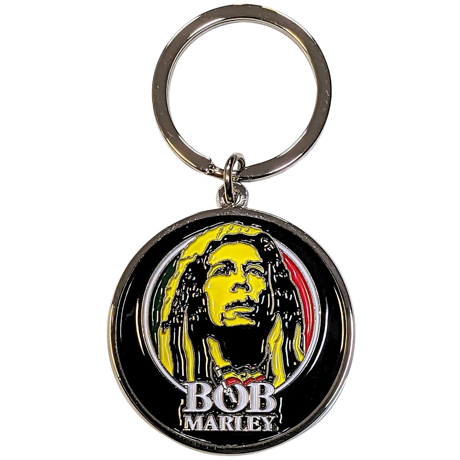 Bob Marley Keychain: Logo Face