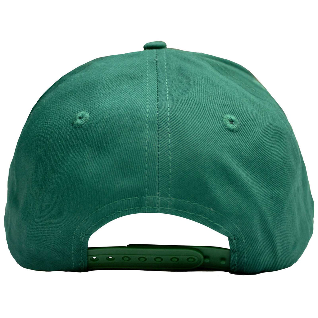Bob Marley Unisex Baseball Cap: Text Logo (Green)