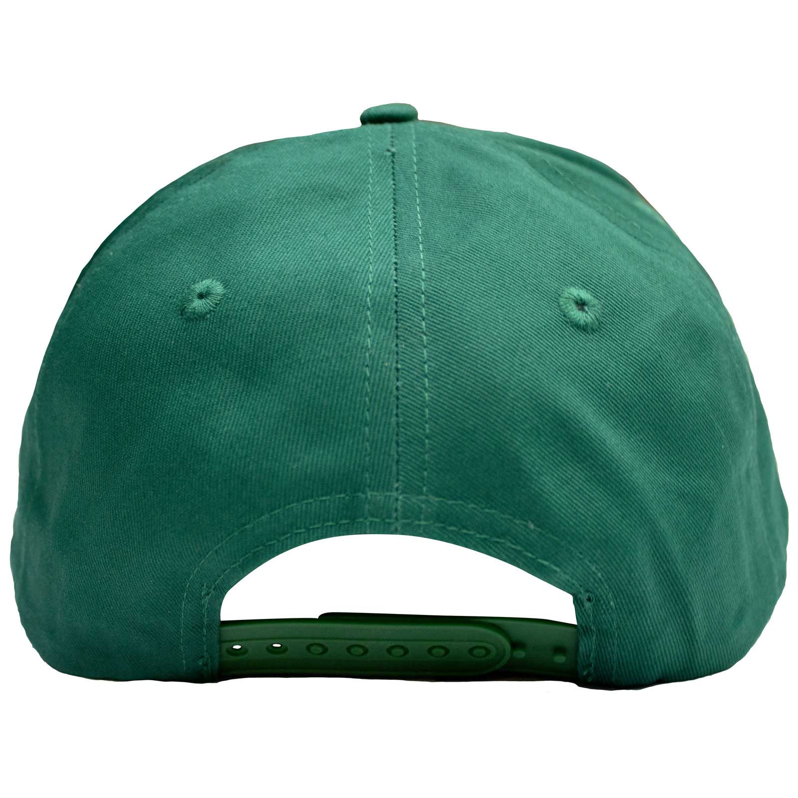 Bob Marley Unisex Baseball Cap: Text Logo (Green)