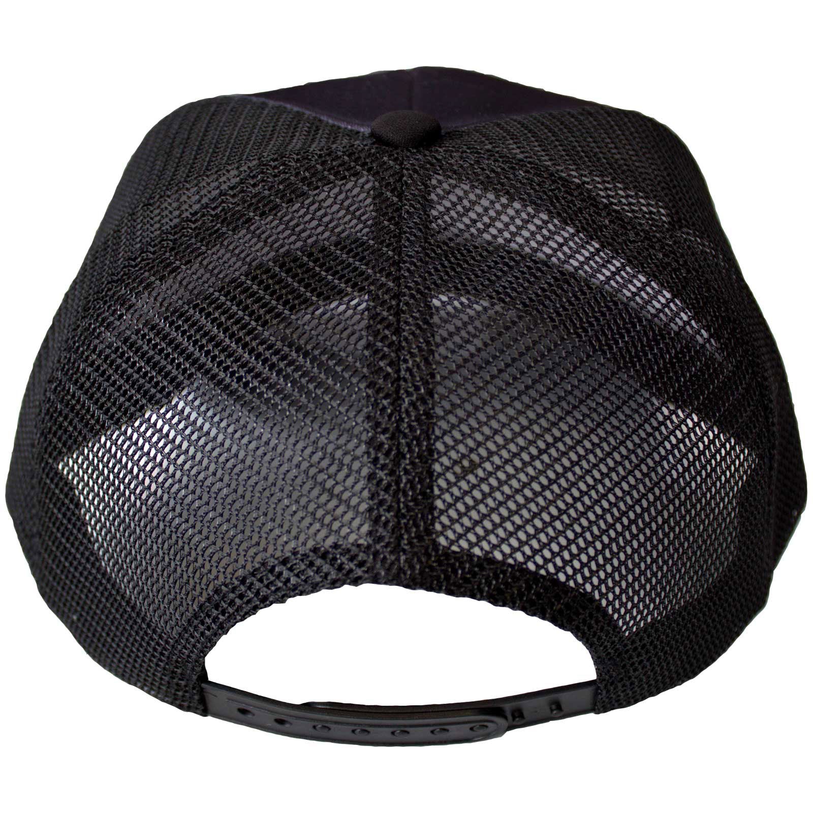 Bob Marley Unisex Mesh Back Cap: Logo & Face (Black)