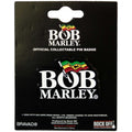 Bob Marley Pin Badge: Logo
