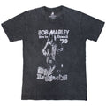 Bob Marley Unisex T-Shirt: Hawaii (Charcoal Grey) (Wash Collection)