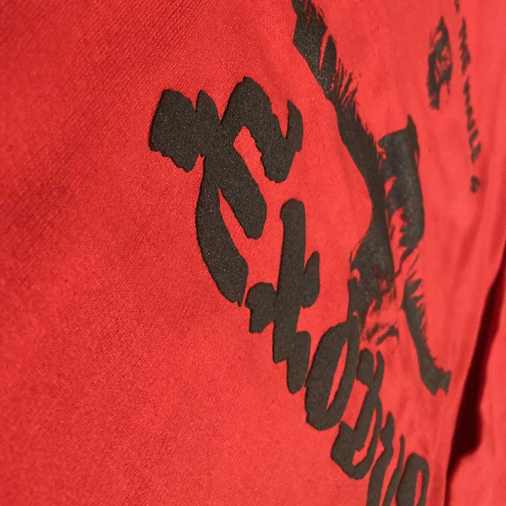 Bob Marley Unisex Sweatshirt: Exodus Arms Outstretched (Red) (Hi-Build)