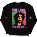 Bob Marley Unisex Sweatshirt: One Love (Black) (Oversized)