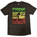 Bob Marley Unisex T-Shirt: Movement (Black)