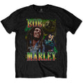 Bob Marley Unisex T-Shirt: Roots, Rock, Reggae Homage (Black)