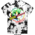 Bob Marley Unisex T-Shirt: Neon Sign (Dip-Dye On White) (Wash Collection)