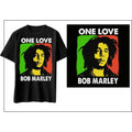 Bob Marley Unisex T-Shirt: One Love (Black)