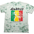 Bob Marley Unisex T-Shirt: Rasta Colours (Green) (Wash Collection)