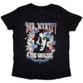 Bob Marley Ladies T-Shirt: & The Wailers (Black)