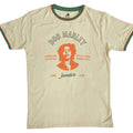 Bob Marley Unisex Ringer T-Shirt: Thing Called Love (Sand)