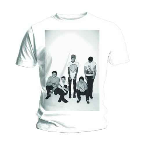 Bring Me The Horizon Unisex T-Shirt: Group Shot (White)