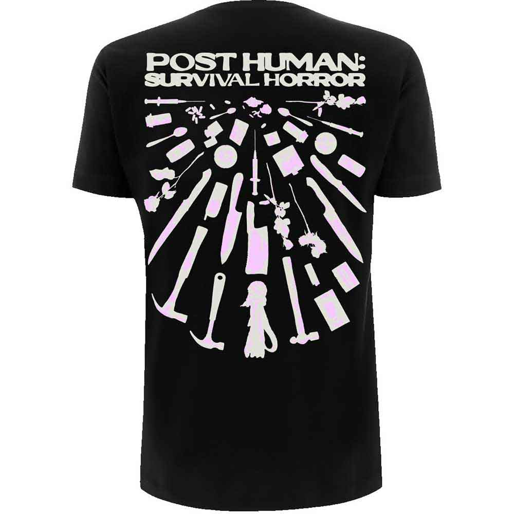Bring Me The Horizon Unisex T-Shirt: Tools (Black) (Back Print)