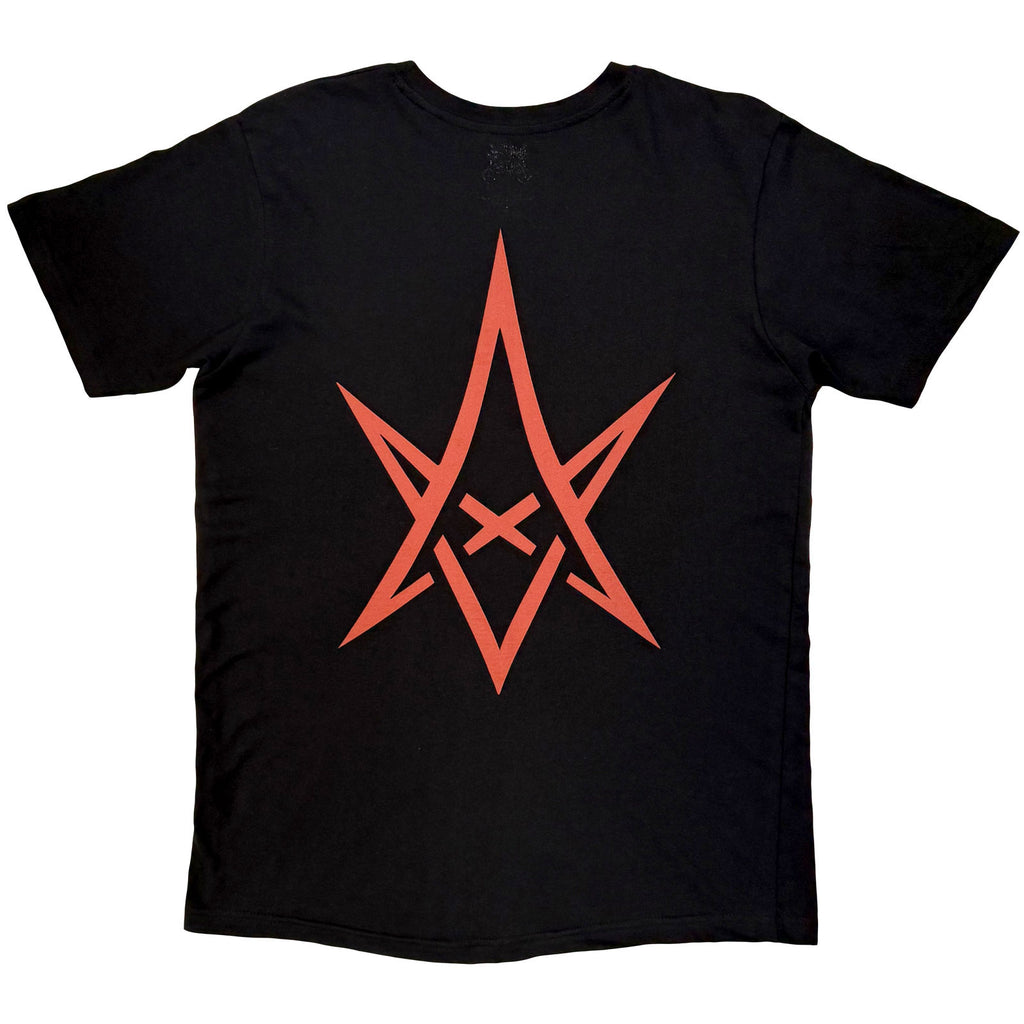 Bring Me The Horizon Unisex T-Shirt: Warrior (Black) (Back Print)