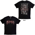 Bring Me The Horizon Unisex T-Shirt: Nobody Loves You (Black) (Back Print)