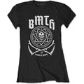 Bring Me The Horizon Ladies T-Shirt: Crooked (Black)