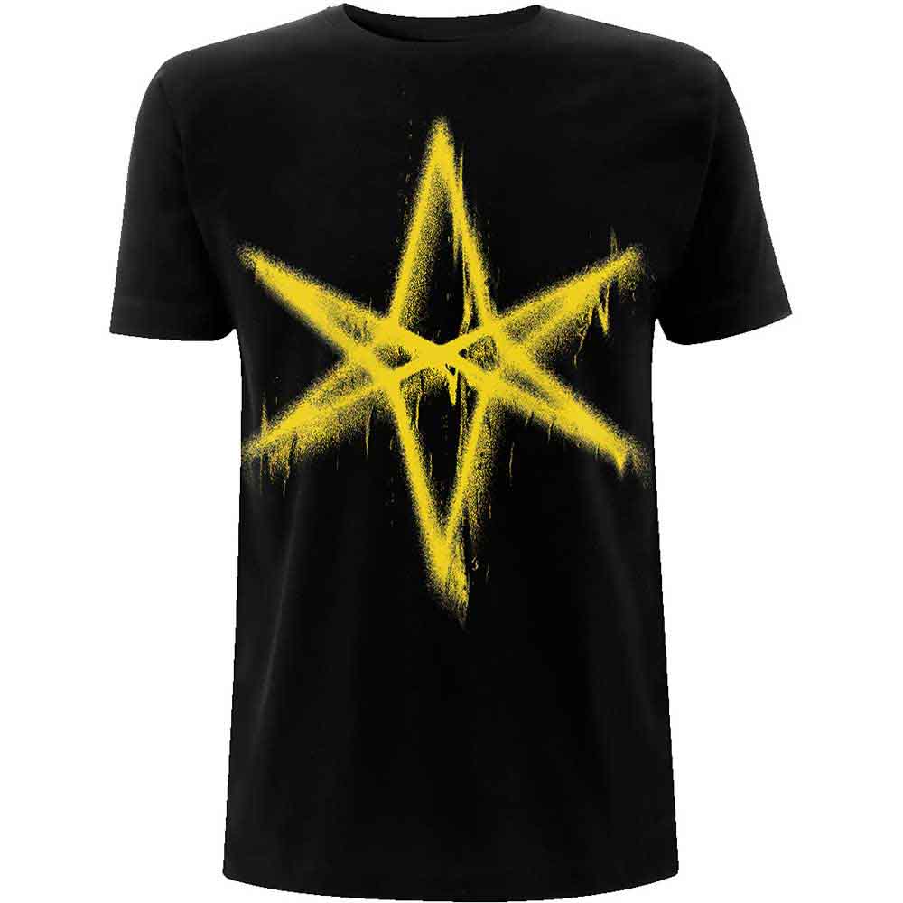 Bring Me The Horizon Unisex T-Shirt: Spray Hex (Black) (Back Print)