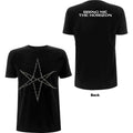 Bring Me The Horizon Unisex T-Shirt: Barbed Wire (Black) (Back Print)