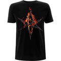 Bring Me The Horizon Unisex T-Shirt: Flaming Hex (Black)