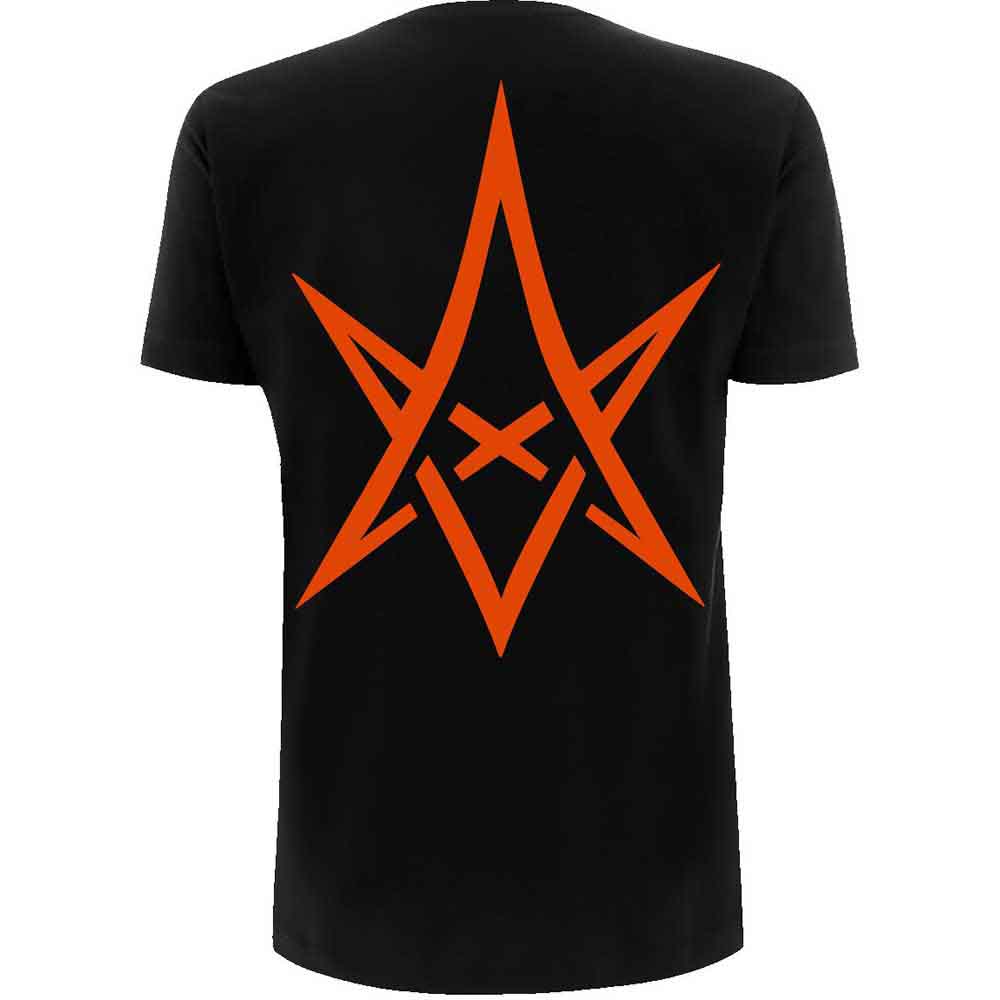 Bring Me The Horizon Unisex T-Shirt: Warrior (Black) (Back Print)