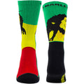 Bob Marley Unisex Crew Socks: Smile (Black)  (UK Size 6.5 - 11)