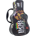 Bob Marley Unisex Sock Guitar Tin: Logos (Black)  (UK Size 6.5 - 11)