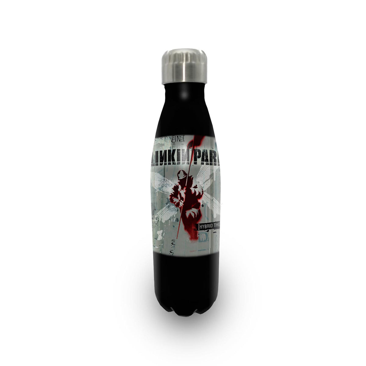 Linkin Park Drink Bottle: Hybrid Theory (Multicolour)