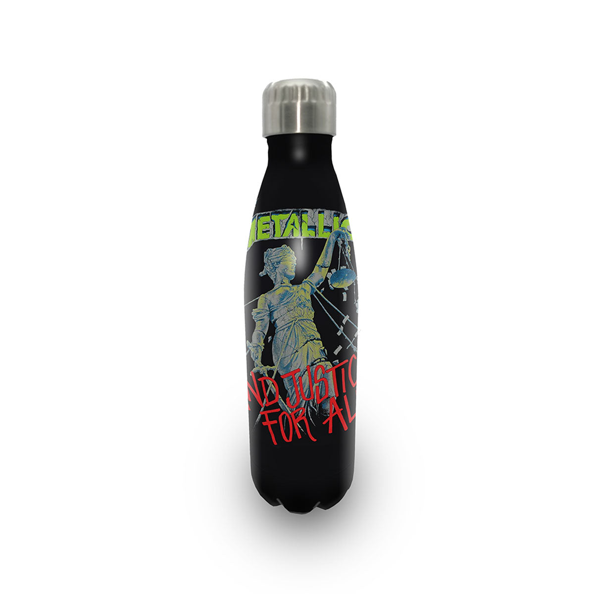 Metallica Drink Bottle: Justice For All (Multicolour)