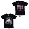 Bon Jovi Unisex T-Shirt: The Brotherhood (Black) (Back Print)