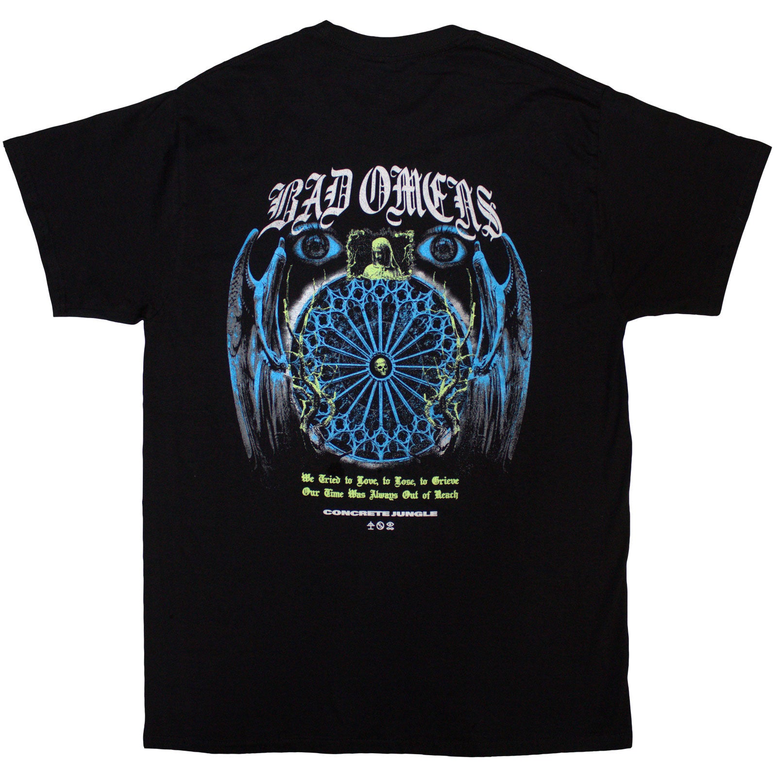 Bad Omens Unisex T-Shirt: Gothic (Back Print) (Black)