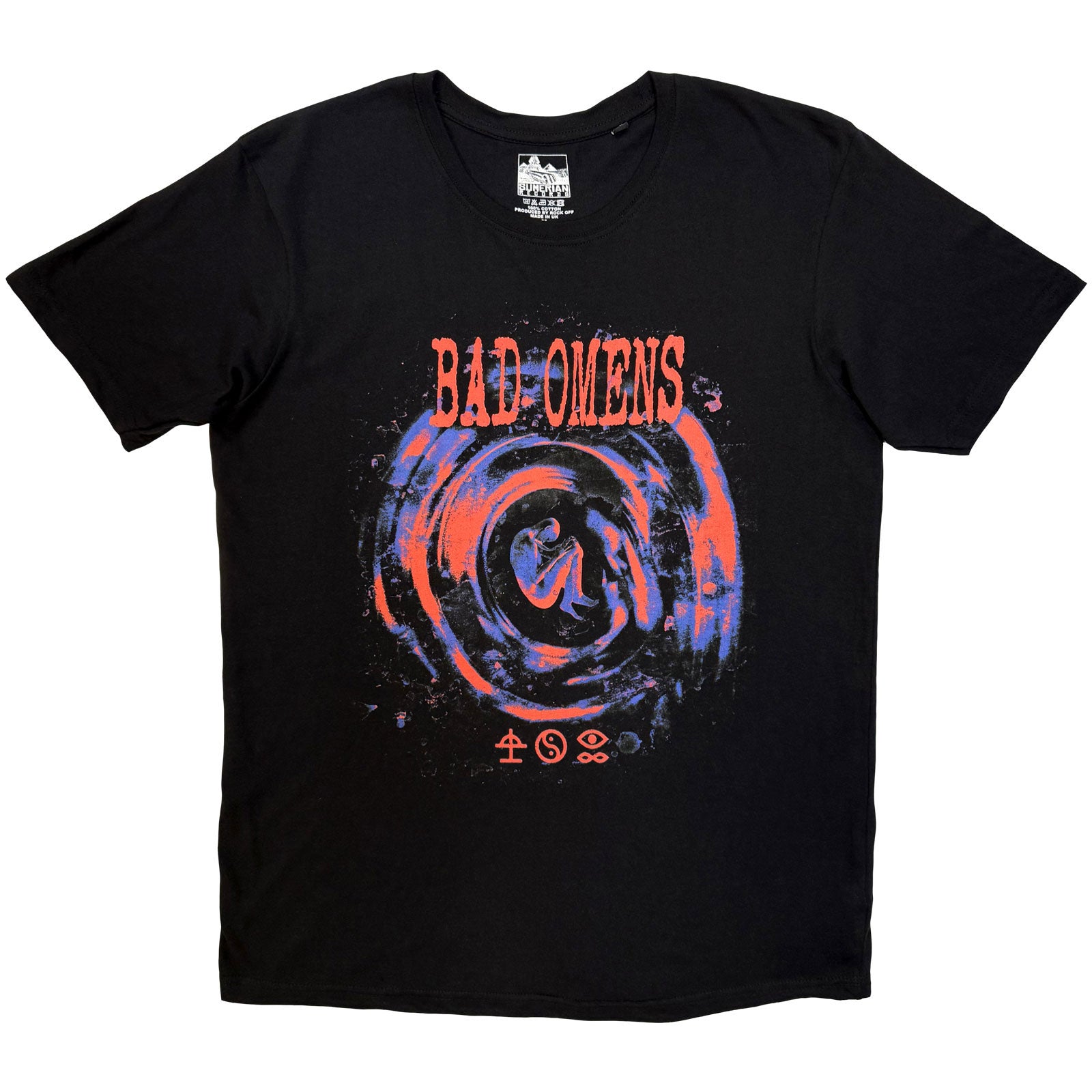 Bad Omens Unisex T-Shirt: The Drain (Black)