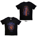Bad Omens Unisex T-Shirt: Eye (Black) (Back Print)