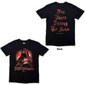 Bad Omens Unisex T-Shirt: Dying To Love (Black) (Back Print)