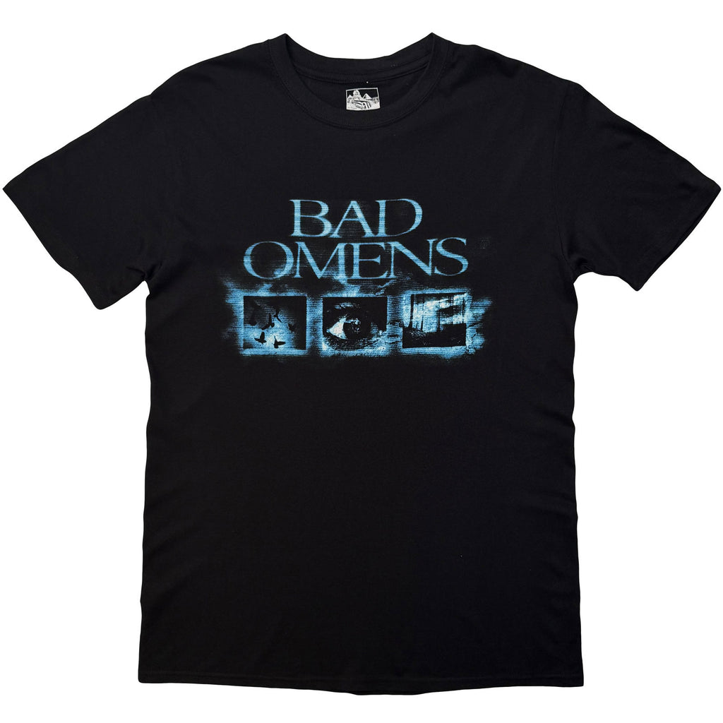 Bad Omens Unisex T-Shirt: Glowing Orb (Black) (Back Print)