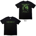 Bad Omens Unisex T-Shirt: Green Angel (Black) (Back Print)