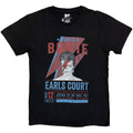 David Bowie Unisex T-Shirt: Earls Court '73 (Black)
