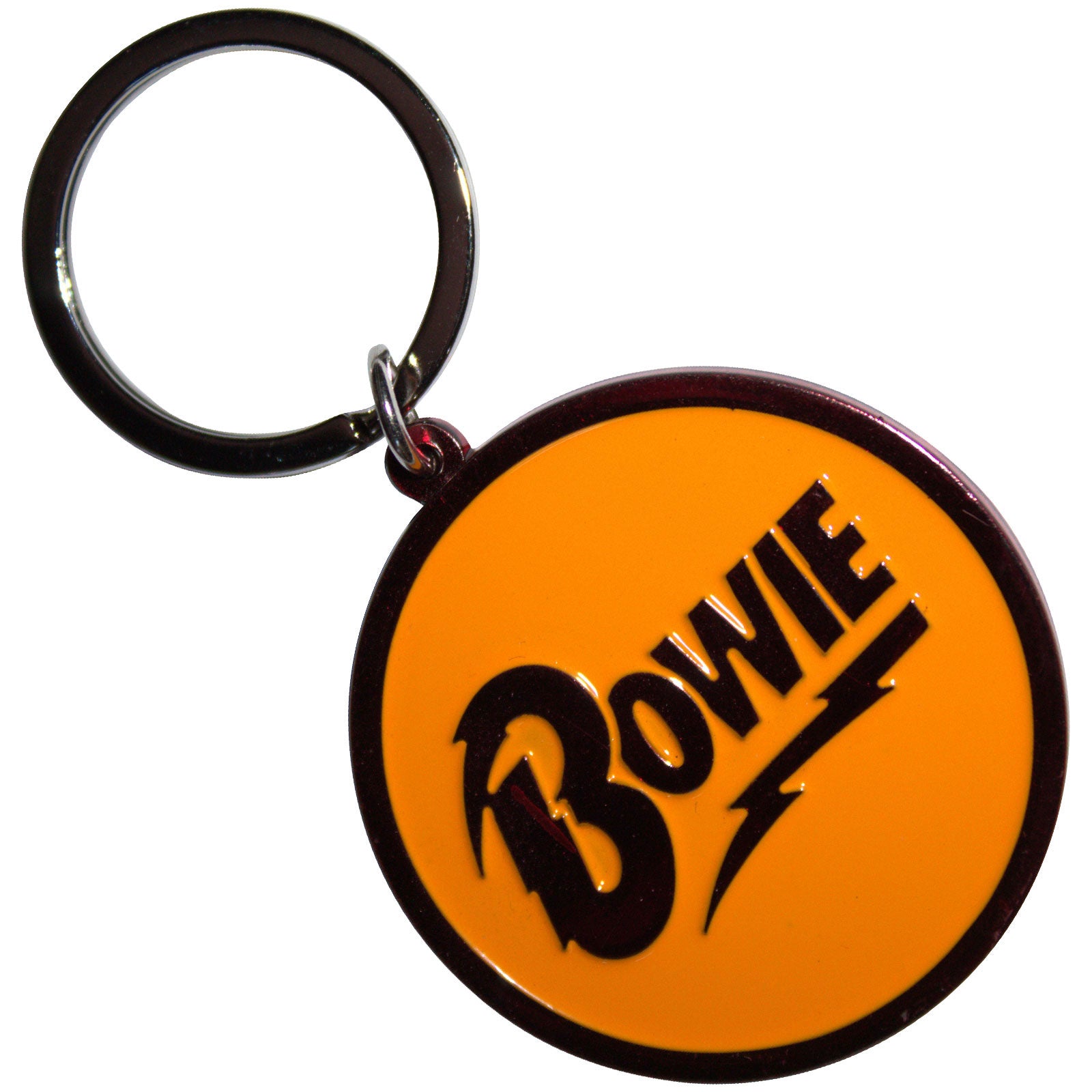 David Bowie Keychain: Circle Logo